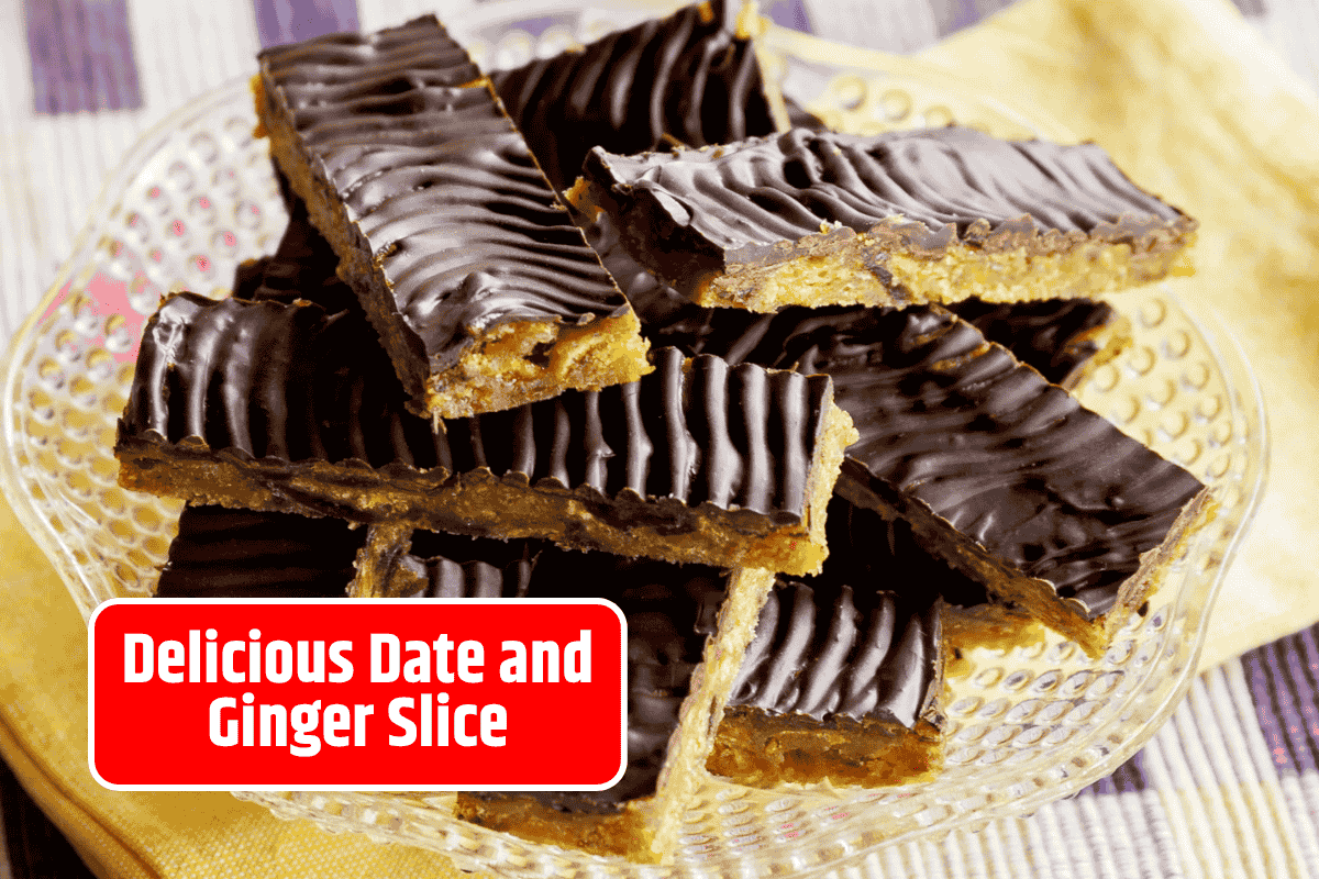Delicious Date and Ginger Slice: A Perfect Snack for Any Time