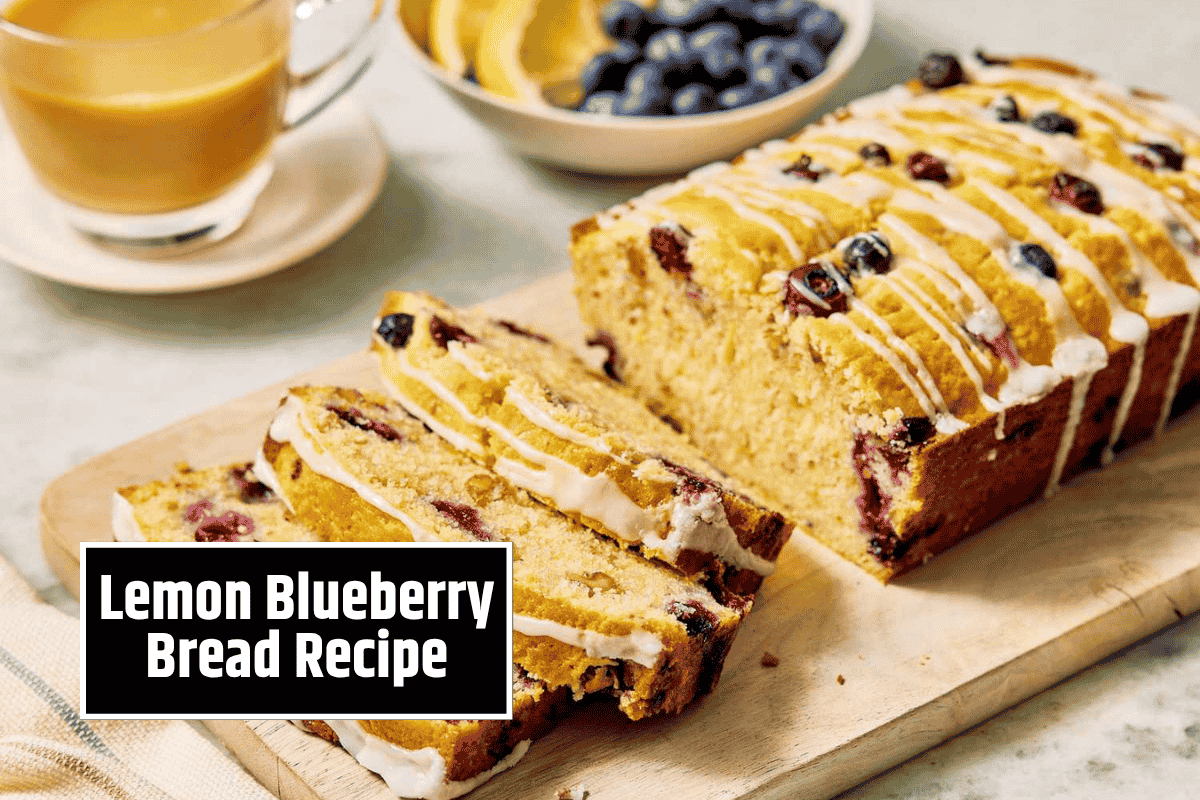 Lemon Blueberry Bread Recipe
