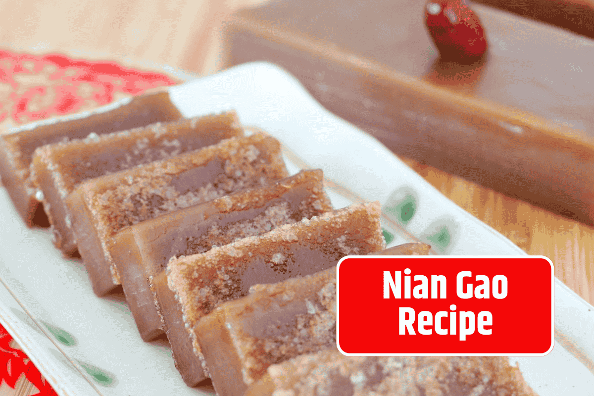 Nian Gao (Chinese New Year Sweet Rice Cake) Recipe
