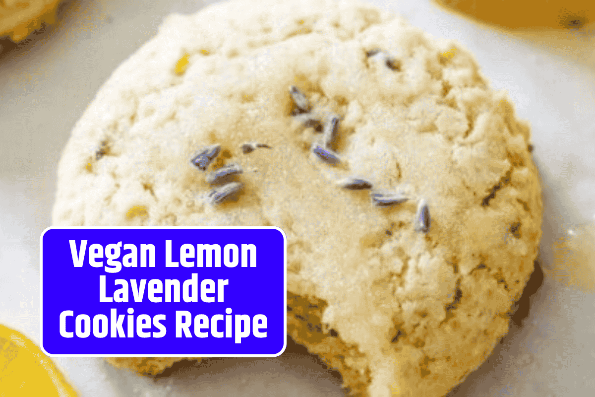 Vegan Lemon Lavender Cookies Recipe